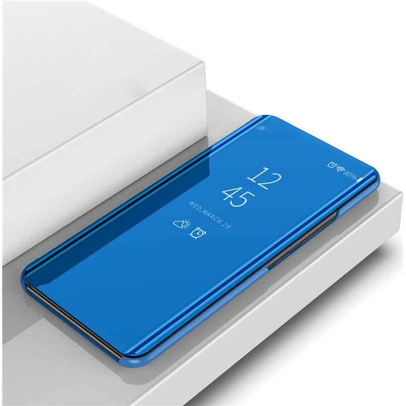 Bao da dành cho IPHONE 12 PRO MAX màu xanh