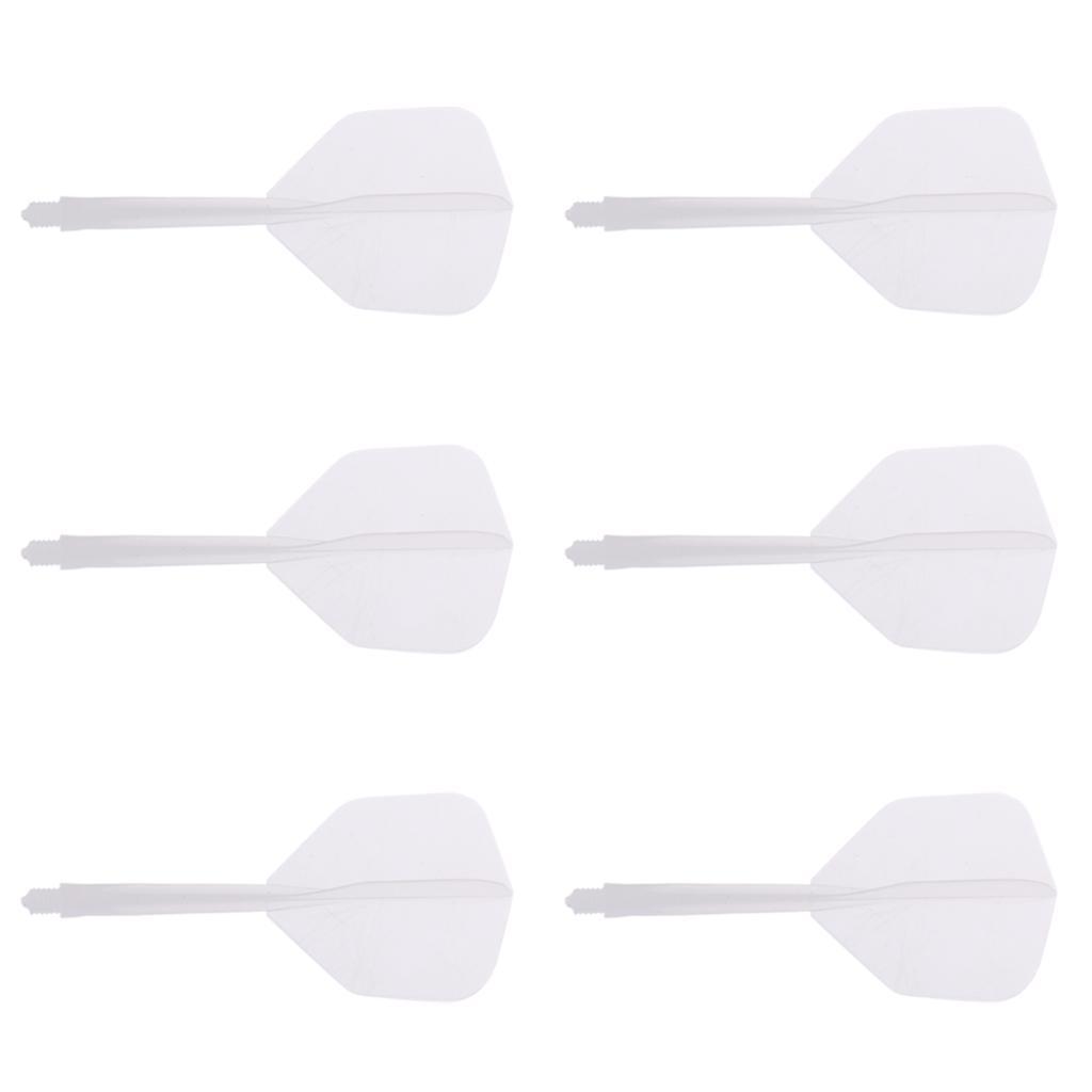Set of 18 Pieces Quality Transparent 2BA Thread Dart Shafts Stems Dart Flights