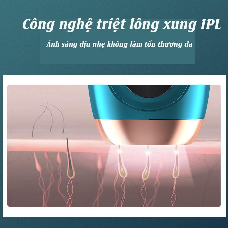 Máy Triệt Lông - Triệt lông vĩnh viễn triệt tận gốc không gây đau rát, Hiệu quả sau 3 lần sử dụng