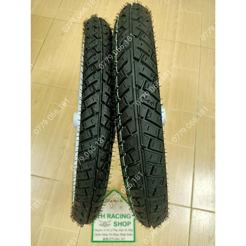 BÁNH MÂM CHO XE EXCITER 150 KIỂU 8 CÂY X1R MÀU TRẮNG SỮA KÈM ĐĨA ỐC KIỂU FULL VỎ CHEETAH THÁI LAN