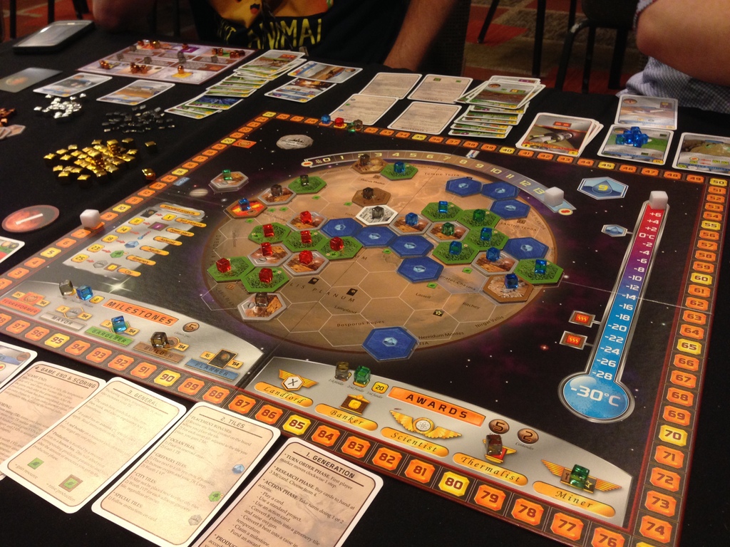 Trò Chơi Board Game Terraforming Mars Tiếng Anh