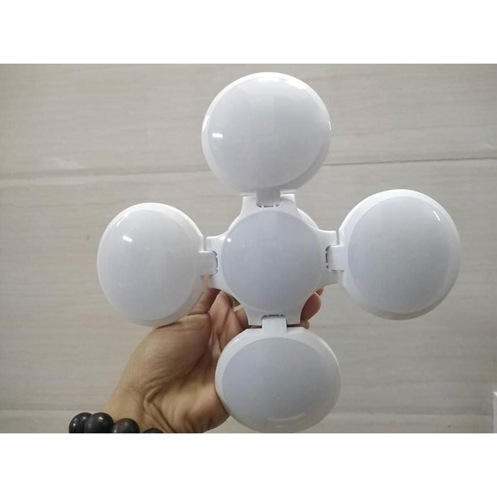 Đèn Led Tích Điện Năng Lượng Mặt Trời Hình Cánh Hoa Siêu Sáng Công Suất 100W Có 5 Chế Độ Sáng