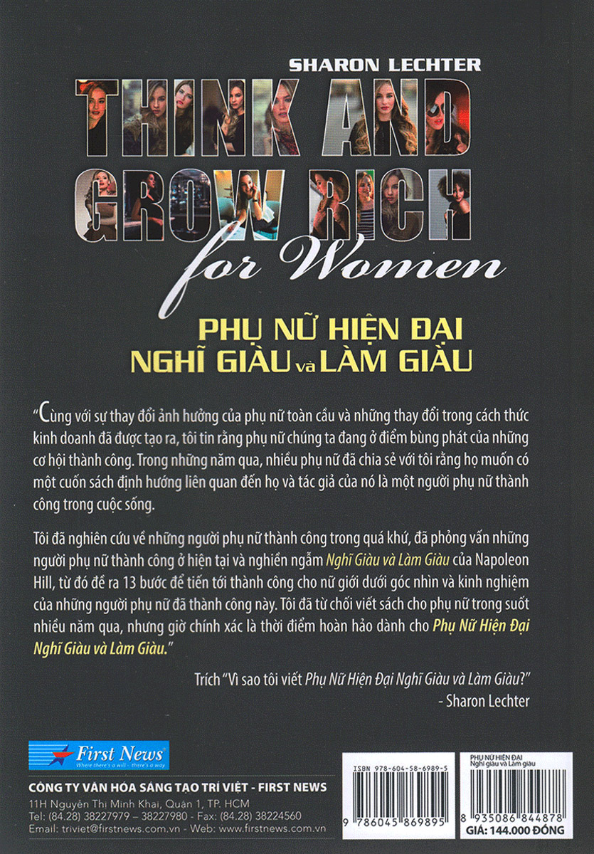 Phụ Nữ Hiện Đại Nghĩ Giàu Và Làm Giàu - Think And Grow Rich For Women - FN