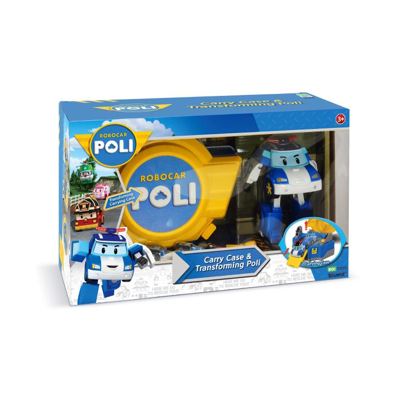 Đồ Chơi ROBOCAR POLI Hộp Dụng Cụ Và Robot Biến Hình Xe Cảnh Sát Poli 83072