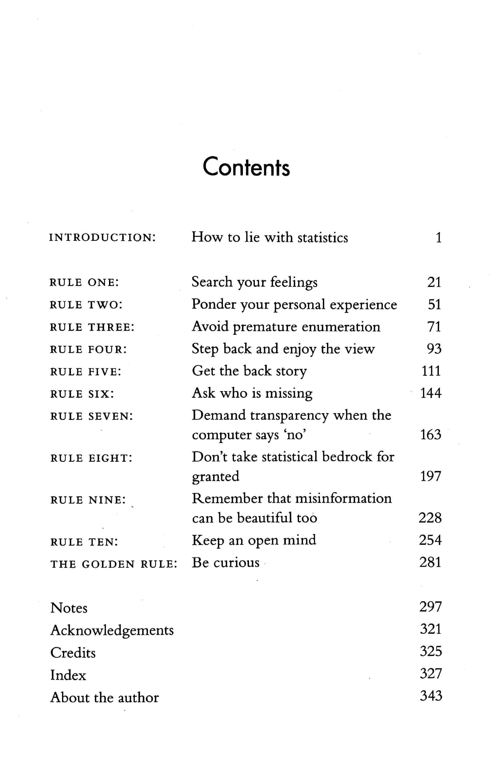 How To Make The World Add Up: Ten Rules For Thinking Differently About Numbers