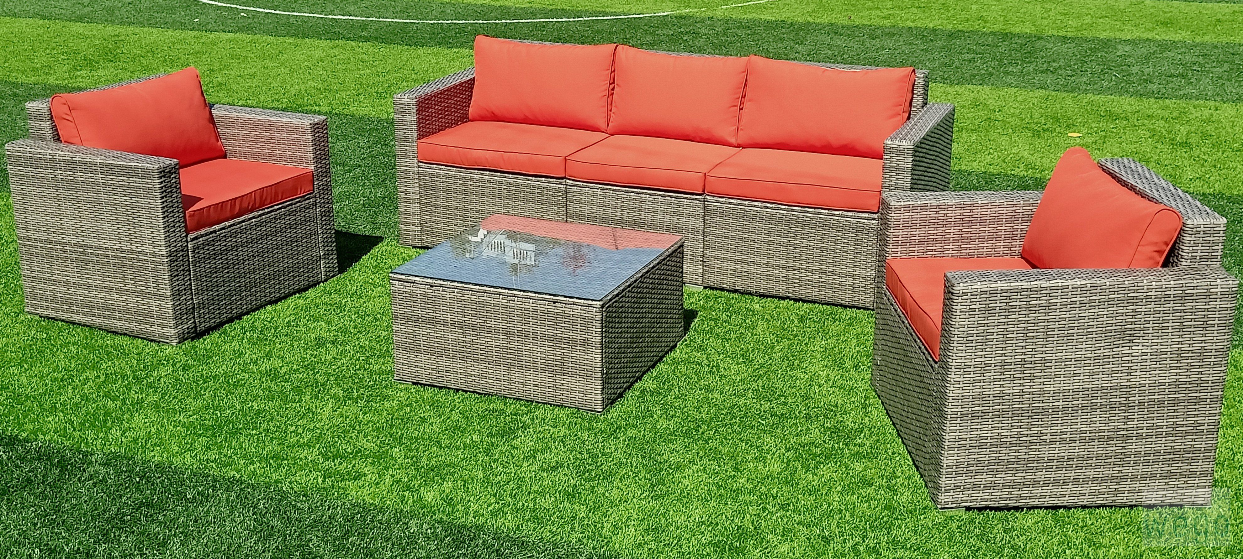 WEGO Sofa 5 chỗ ngồi/ Sofa sân vườn/ Sofa hồ bơi/ Sofa sang trọng // Sofa 5-seater/ Garden furniture set/ Pool set