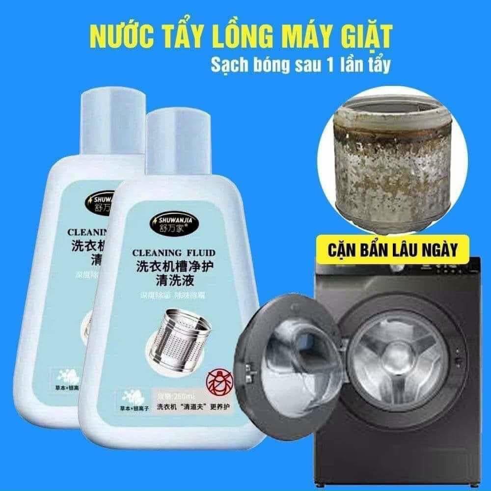 Nước Tẩy Rửa Vệ Sinh Lồng Máy Giặt SHUWANJIA 260ml