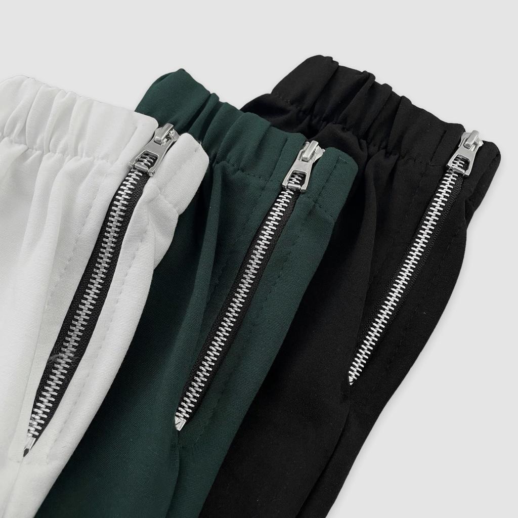 Quần dài bo gấu Zipper ODIN CLUB, Quần Sweatpants phối zippers thể thao,Local Brand ODIN CLUB