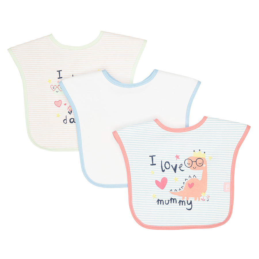 Yếm Ăn Cho Bé Mothercare RA316 (3 Cái)