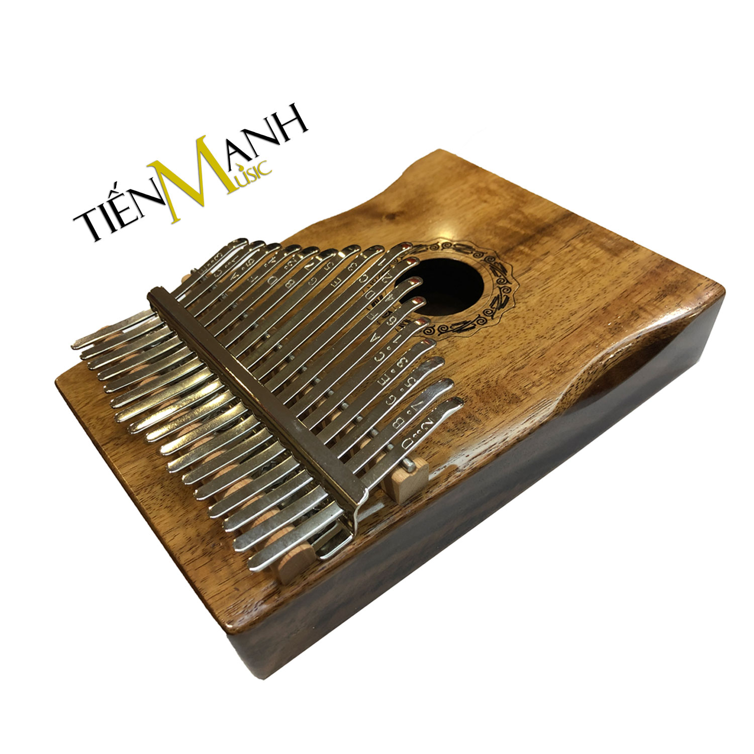 Đàn Kalimba 17 Phím Hluru KD-KO (Gỗ Koa) KD KO Hàng Chính Hãng - Kèm Móng Gẩy DreamMaker KDKO