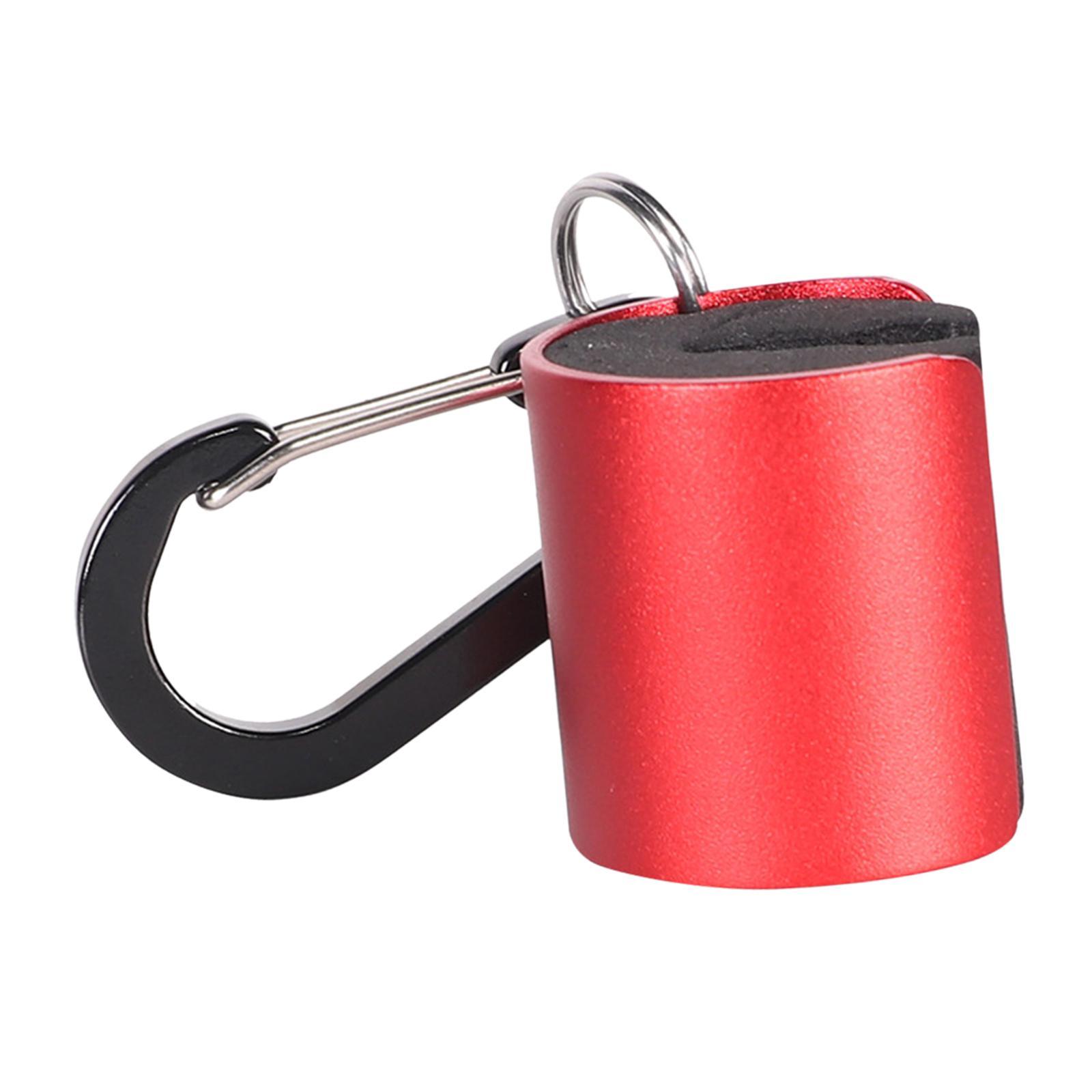 Fishing Rod Holder Fly Rod Holder with Keychain Fishing Rod Clamp for Fly Fishing Wearable Fishing Rod Clip Fishing Pole Holder Fishing Gear