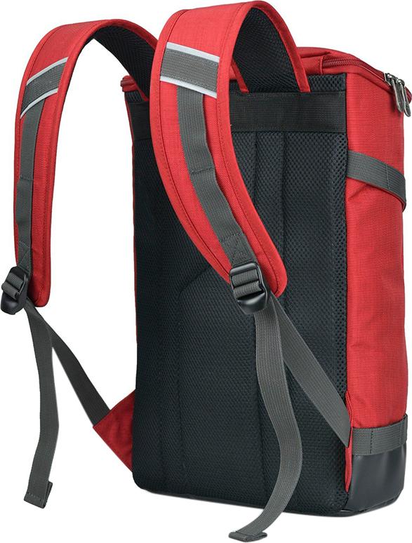 Balo Laptop Mikkor The Irvin Backpack - Red (28 x 16 x 43 cm)