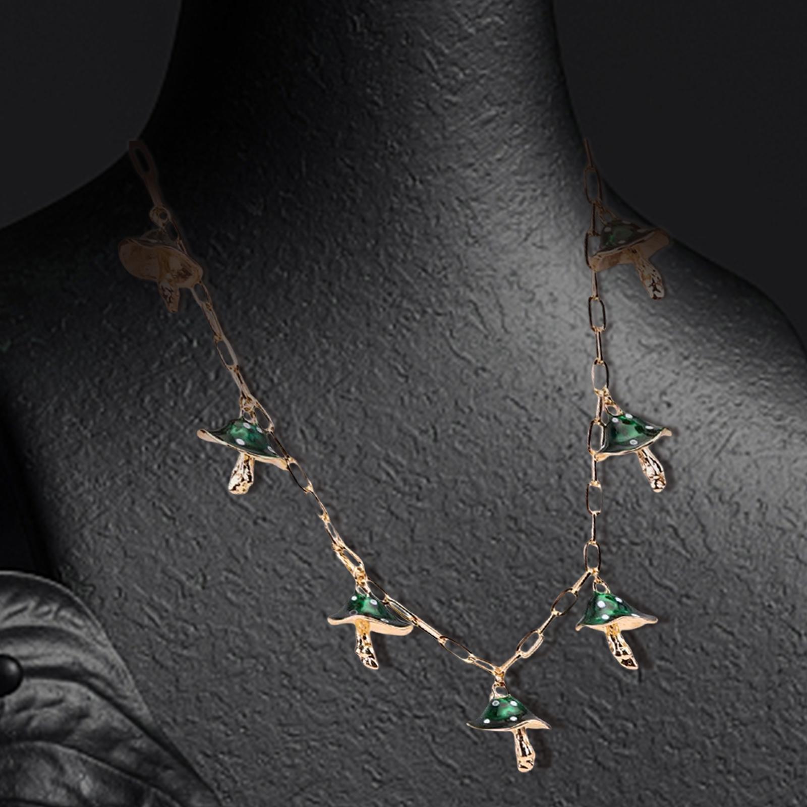 Necklaces Cute Pendant Thick Chain Long Necklaces with Extension Chain