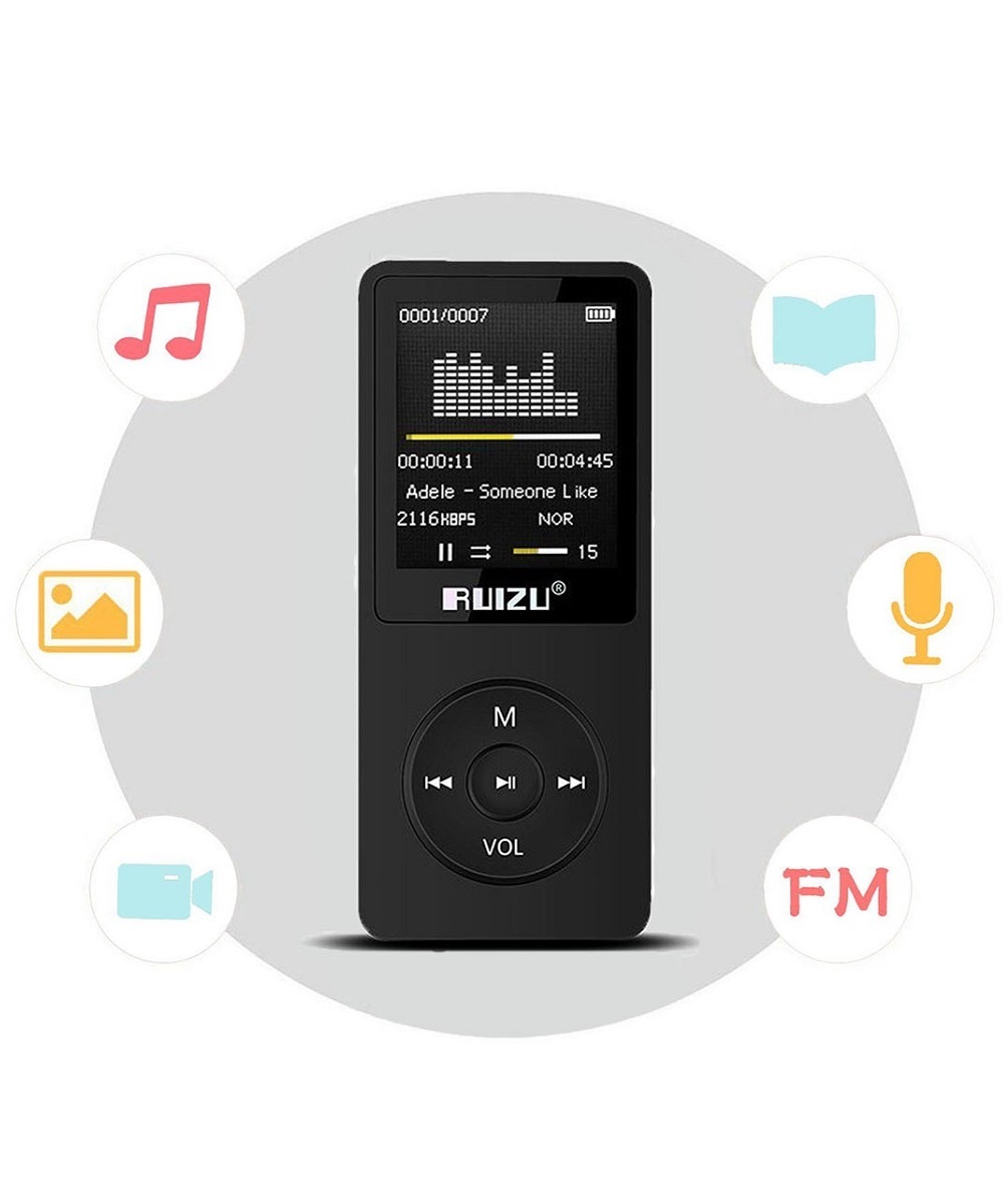 Máy nghe nhạc mp3 Ruizu X02 bộ nhớ trong 8G - Hàng nhập khẩu