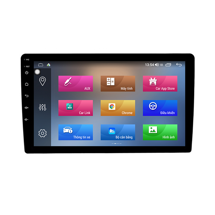 Màn hình DVD android 9-10inch 4G, Wifi, Ram 4G, Rom 64G - Hệ điều hành: Android 10.0 - Tích hợp điều khiển giọng nói - Màn hình QLED siêu nét