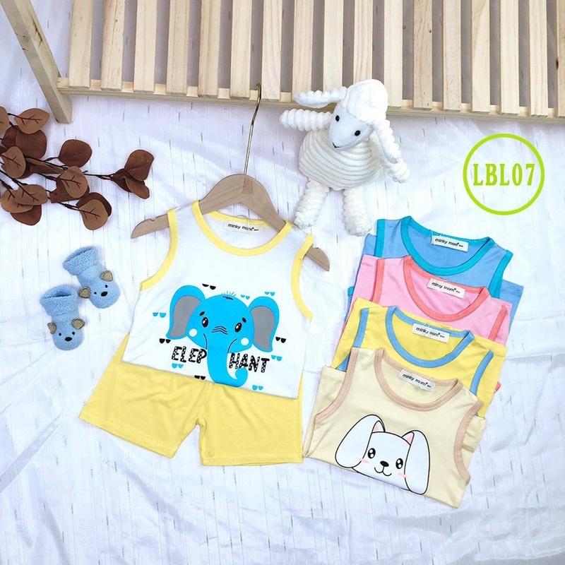 Bộ Ba Lỗ Minky Mom Cho Bé Trai Từ 20-22kg