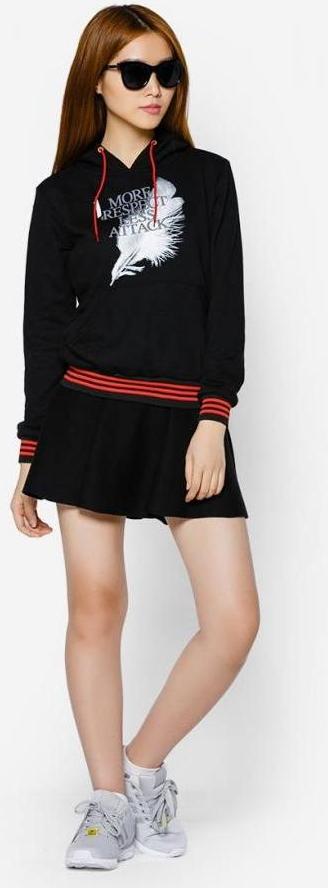 Áo khoác nữ cổ chui hoodie Phúc An