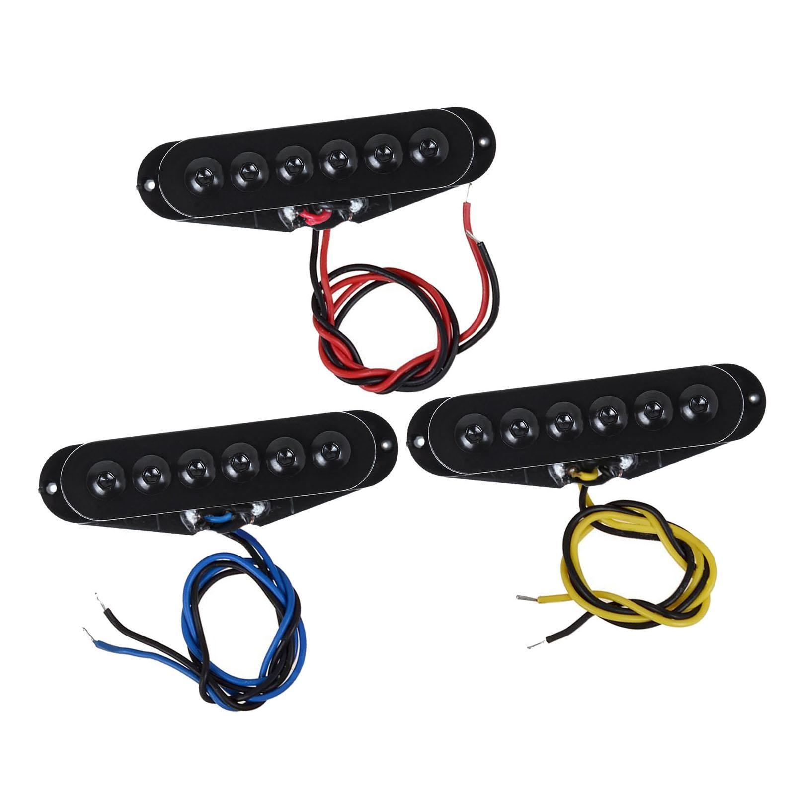 3 Pieces Single Circle Pickup High Power Durable for Accessories