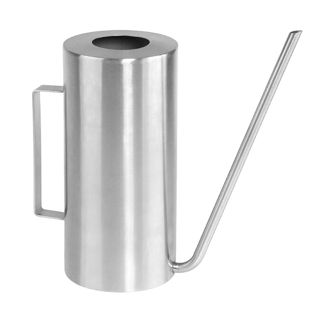 Thép Bình Tưới Cây Chân Kính Thép Không Gỉ Vòi Xịt Cho Cây Hoa Nhà 1.5L