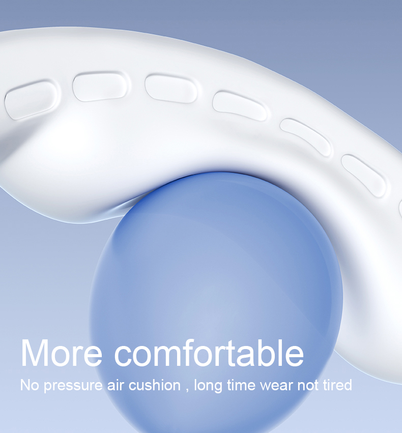 Quạt đeo cổ mini Torras L3 Air không cánh, tích điện, quạt quàng cổ thể thao thông minh rảnh tay, đa năng, không dây
