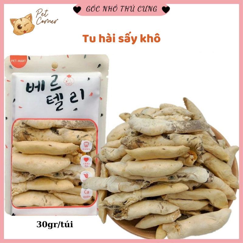 Bánh thưởng phô mai béo ngậy, giàu dinh dưỡng cho thú cưng