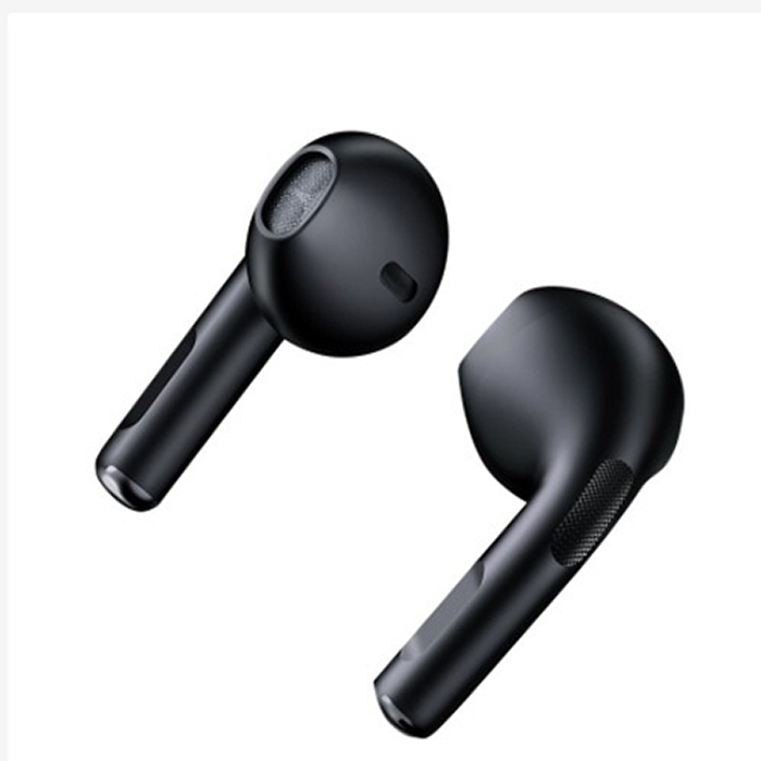 Tai Nghe Bluetooth Không Dây True Wireless Thông Minh Smart TWS PKCB Earbuds V4 5.0 Màu Đen - Hàng Chính Hãng