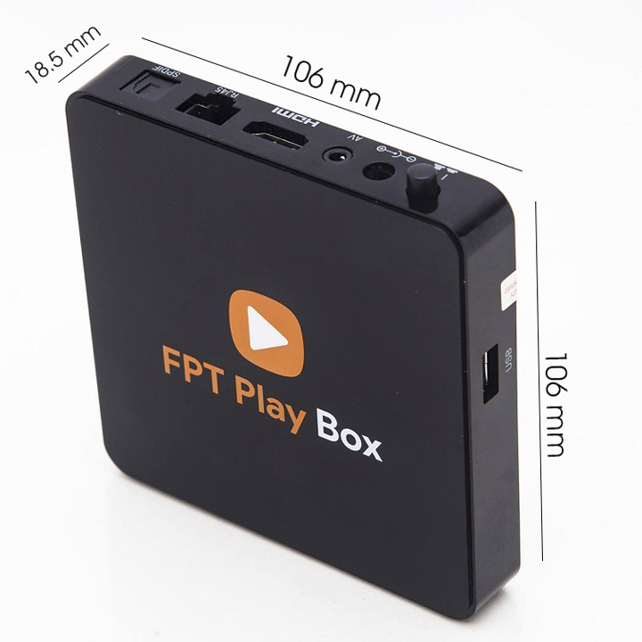 Đầu Android TV FPT Play Box+ bản 2021 chíp S500/Ram 1G/ hàng chính hãng