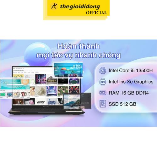 Laptop Asus Vivobook 15 OLED A1505VA i5 13500H/16GB/512GB/Chuột/Win11 (L1341W) - Hàng Chính Hãng