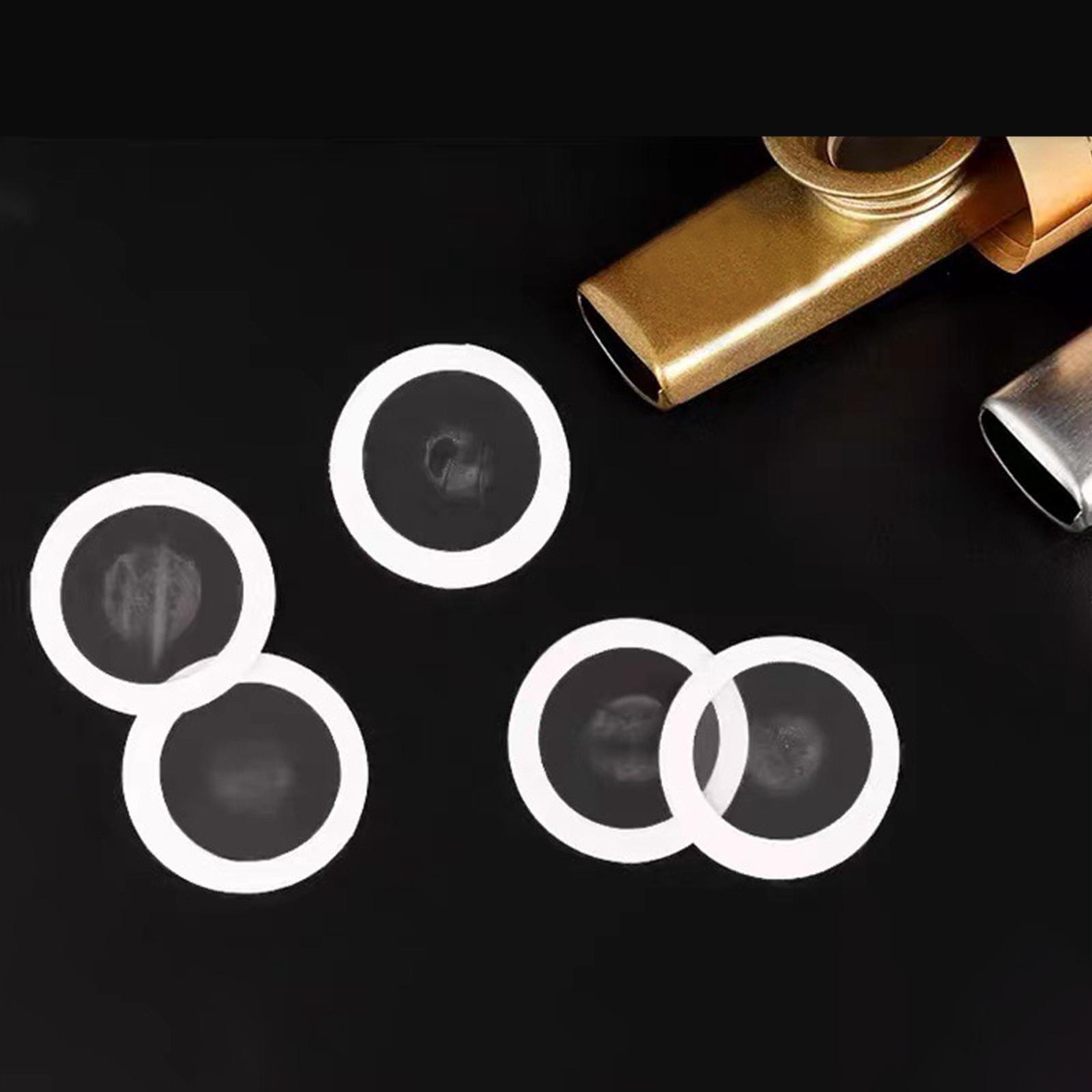 10/Set Kazoo Flute Membrane Diaphragm 1.8cm for Kazoo Replacement DIY Accessory
