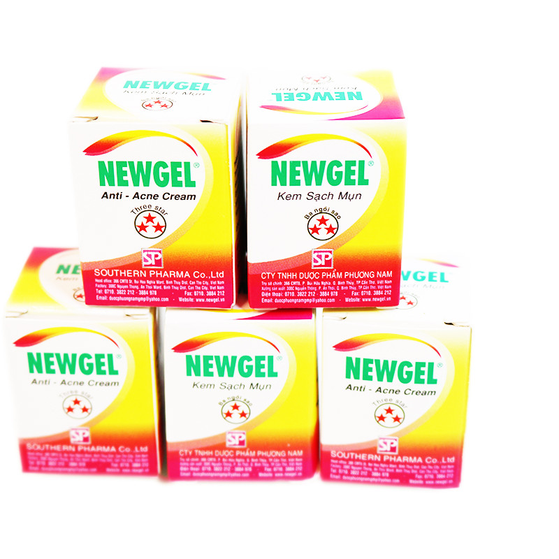 Kem sạch mụn NEWGEL (Combo 5)