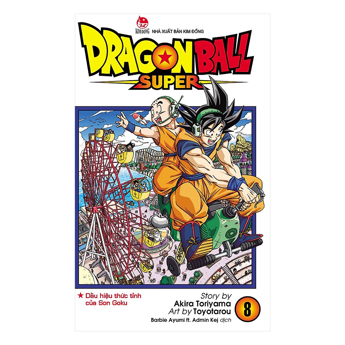 Bộ sách Dragon Ball Super (08 cuốn)