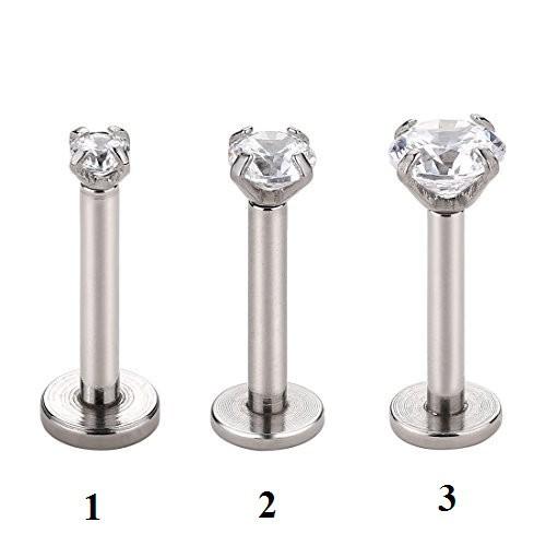 Khuyên môi đá trấu Studentss Piercing tu9z