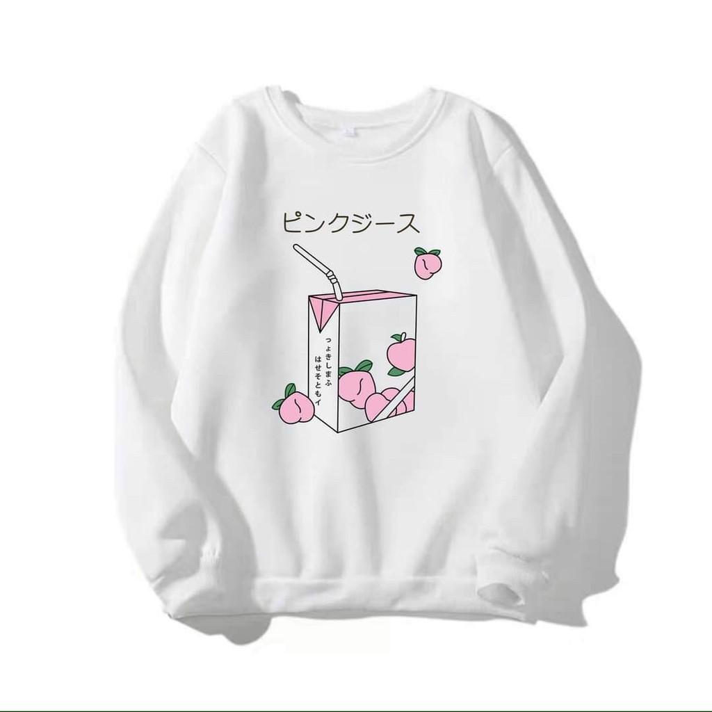 Áo Khoác Hoodie Nỉ chống nắng Dành Cho Nam Cho Nữ  Không Có Mũ Chất Nỉ Form rộng in hình Hộp Sữa Unisex ANAMY SHOP