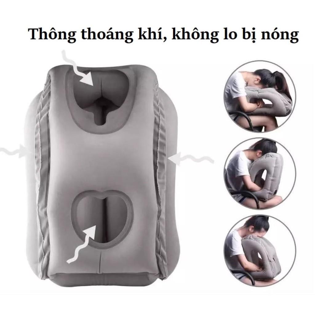 GỐI BƠM HƠI ĐA NĂNG - Đồ dùng không thể thiếu cho một giấc ngủ ngon - AsiaMart