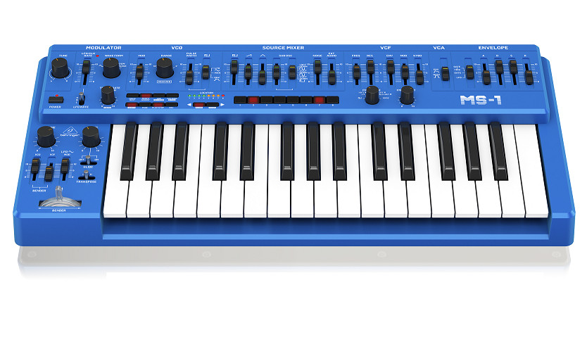 Behringer MS-1-BU Analog Synthesizer in Blue-Hàng Chính Hãng