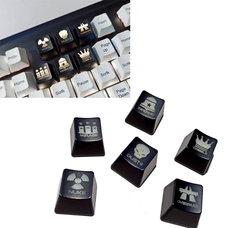 HSV ABS Backlit Mechanical Keyboard Keycap R4 Personality Height Translucent Key Cap