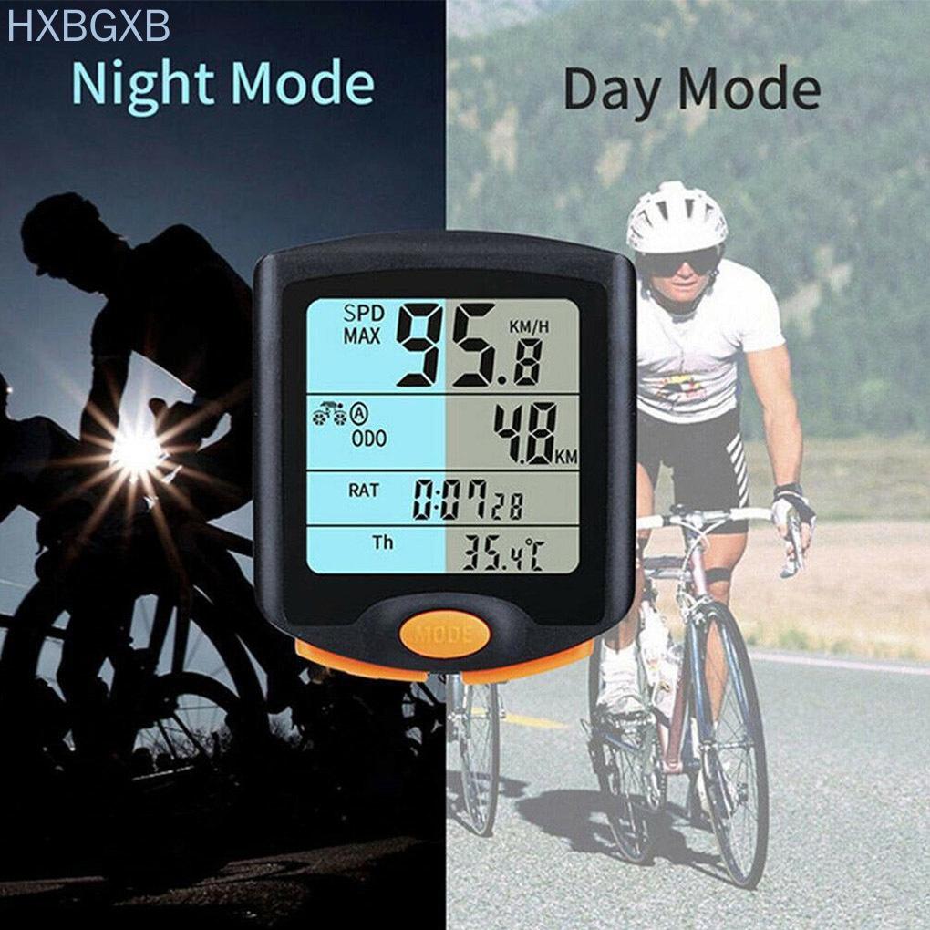 Digital Bike Computer LCD Screen Display Cycling Speedometer Odometer Bicycle Motorcycle Computer