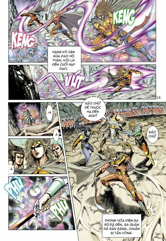 thiên tử truyền kỳ 5 - như lai thần chưởng chapter 136 14