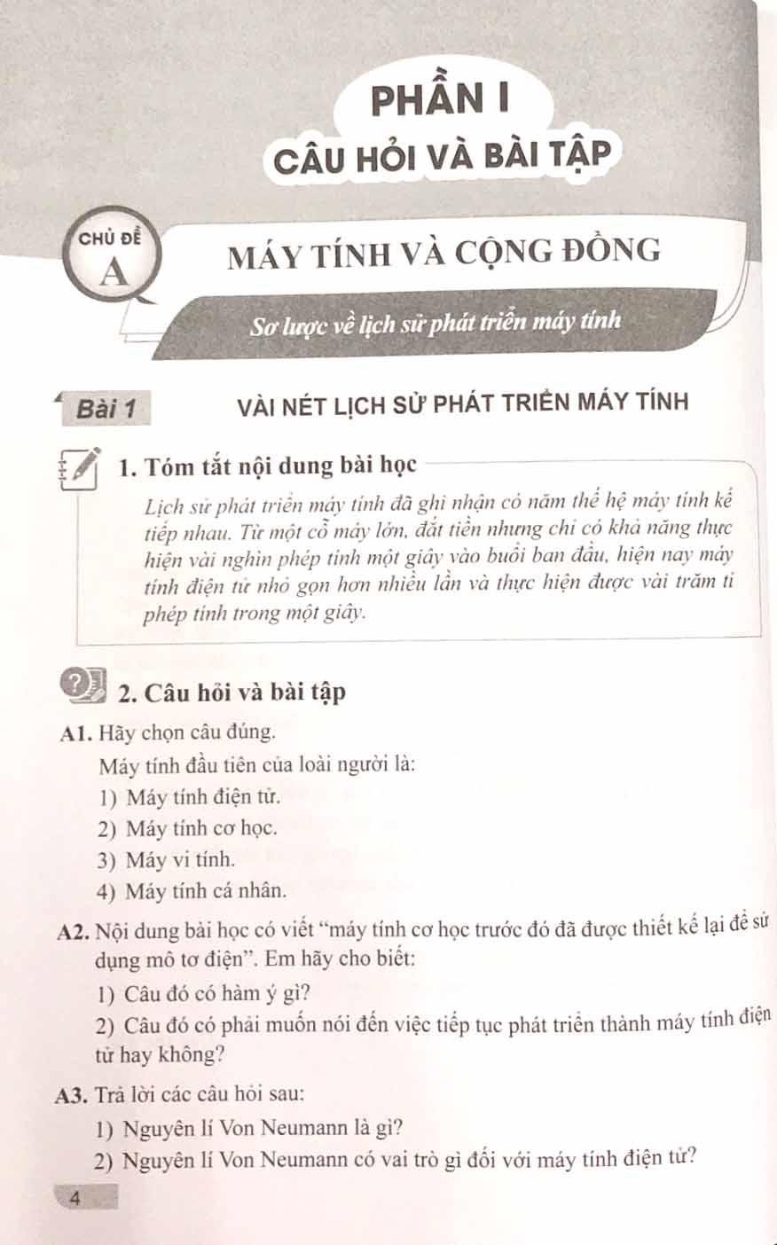 Sách Giáo Khoa Bài Tập Tin Học 8 (Cánh Diều) (Chuẩn)