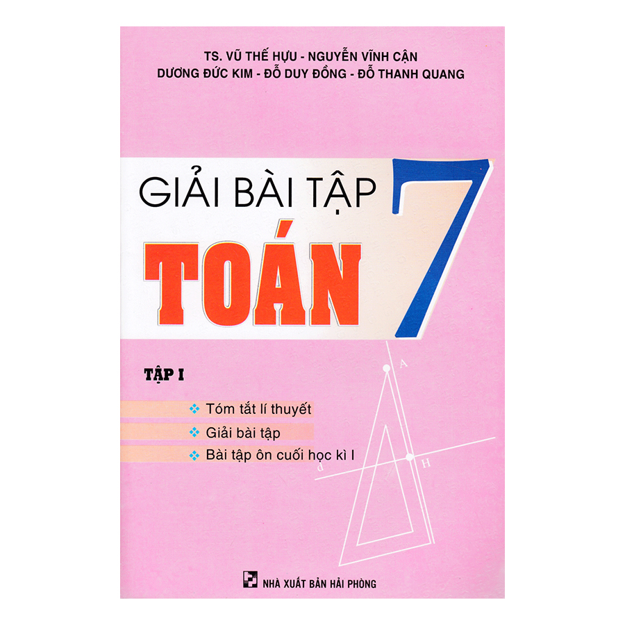 Giải Bài Tập Toán Lớp 7 (Tập 1)