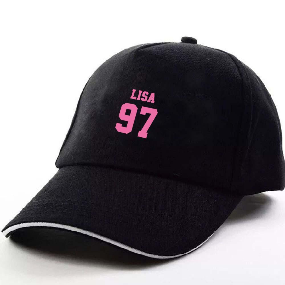 Mũ phớt Black Pink LISA 97 nón lưỡi trai Kpop Hàn Quốc Unisex
