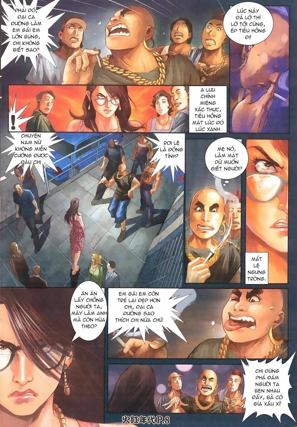 hỏa hồng niên đại hắc cốt đường chapter 112 6