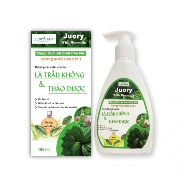 Dung Dịch Vệ Sinh Phụ Nữ Juory Thảo Dược Hương Nước Hoa 150ml