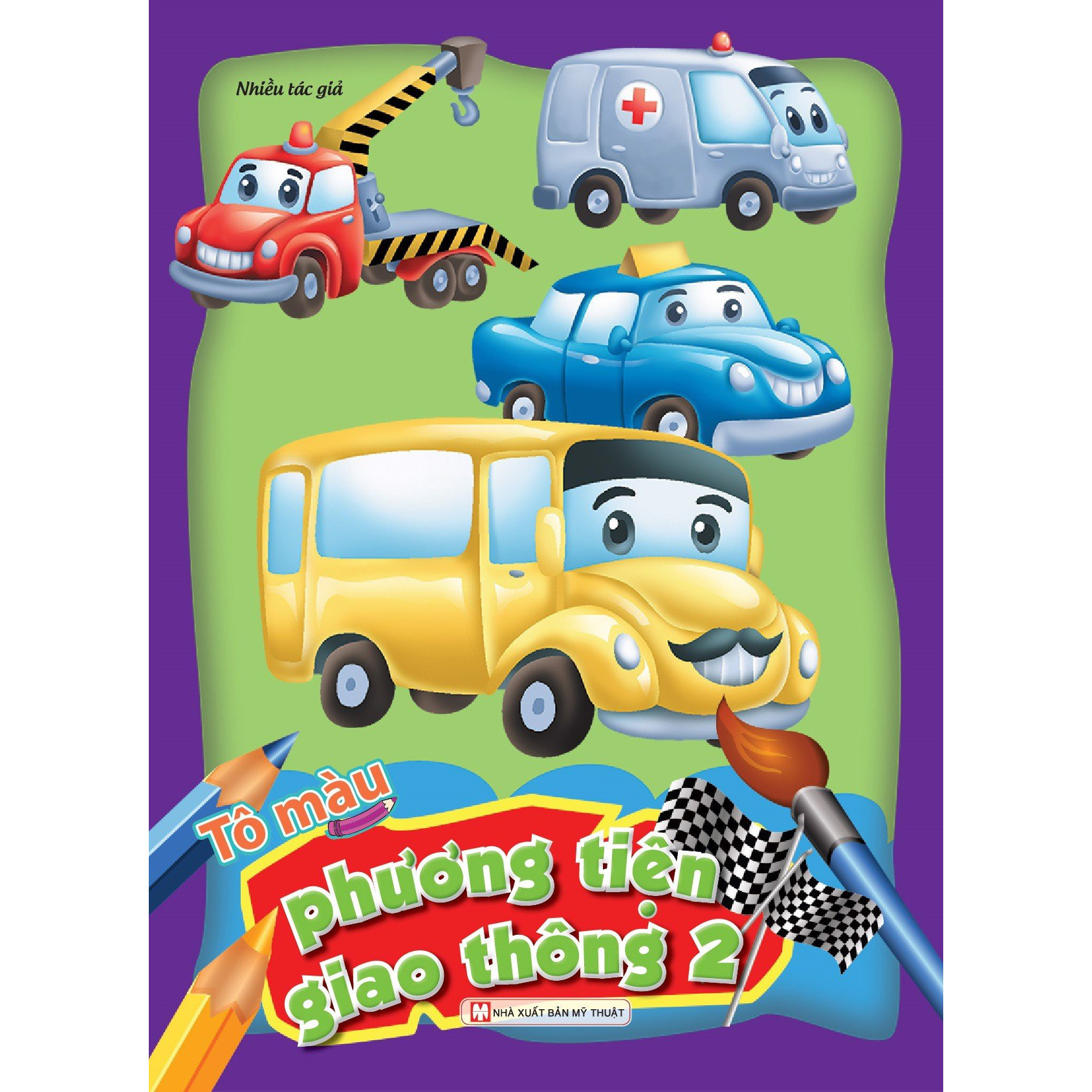 Tô Màu Phương Tiện Giao Thông - Tập 2