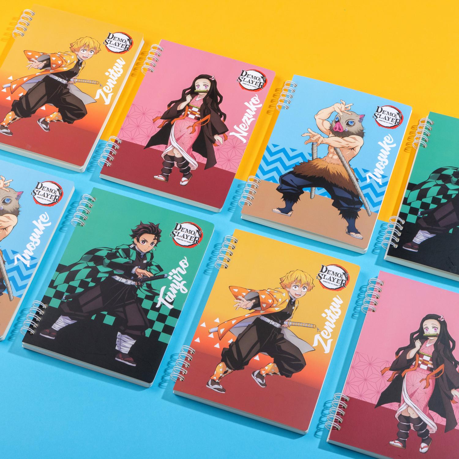 Sổ Lò Xo A5 - Kẻ Ngang - 120 Trang 100gsm - Nhân Vật Demon Slayer - Thiên Long MB-023/DS - Nezuko