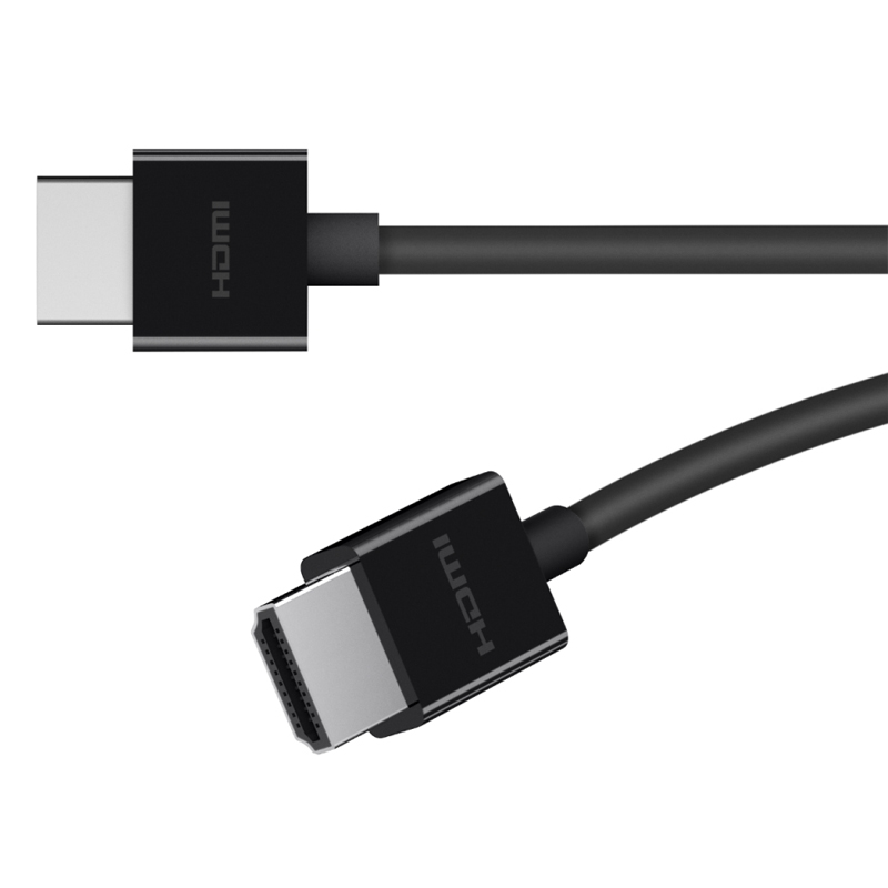 Cáp HDMI 2.1 8K@60Hz or 4K@120Hz Belkin AV10175bt2MBKV2-BLK - Đen - Hàng Chính Hãng