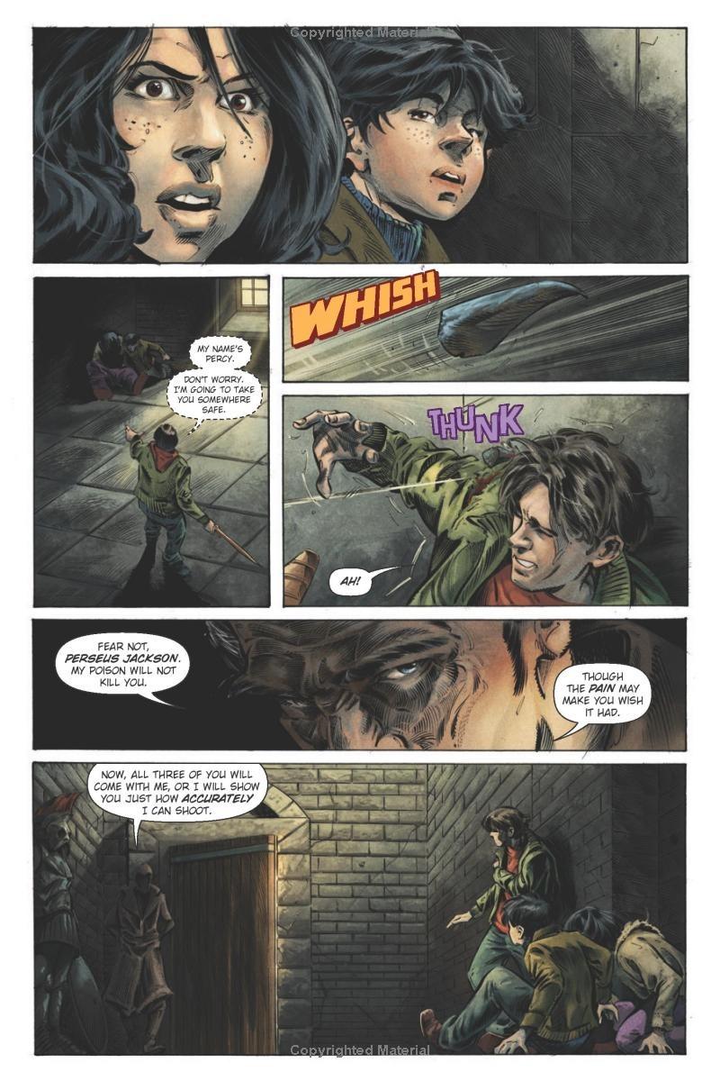 Sách ngoại văn: Percy Jackson And The Olympians - The Graphic Novel Book 3: The Titan's Curse