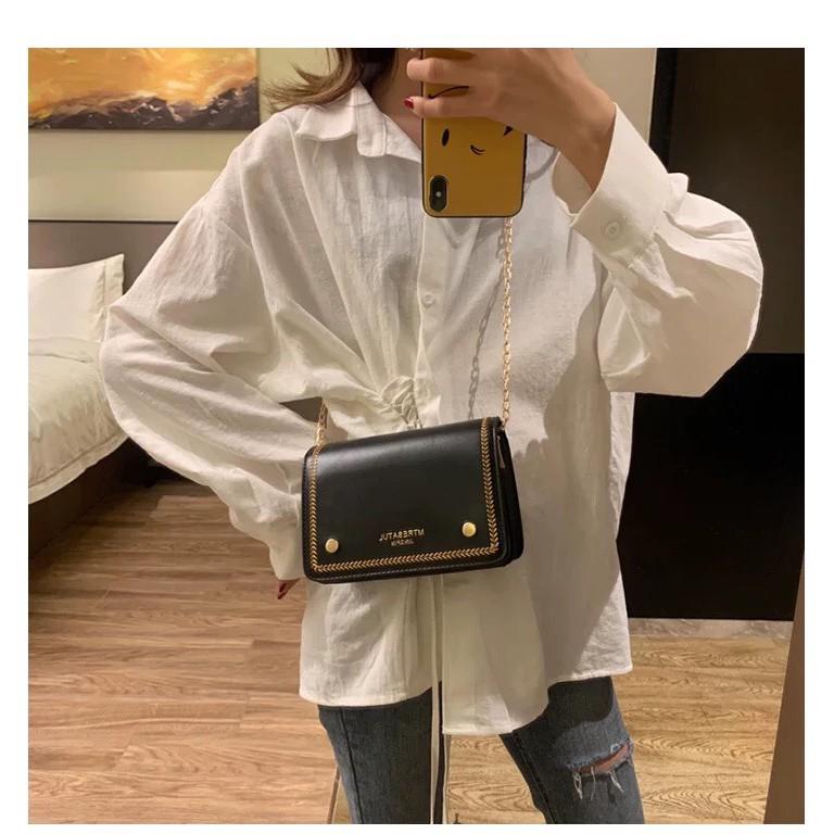 TÚI ĐEO CHÉO MINI ULZZANG THỜI TRANG NỮ CAO CẤP DÂY ĐEO CHÉO LỤA BẢN TO PHỤ KIỆN THỜI TRANG