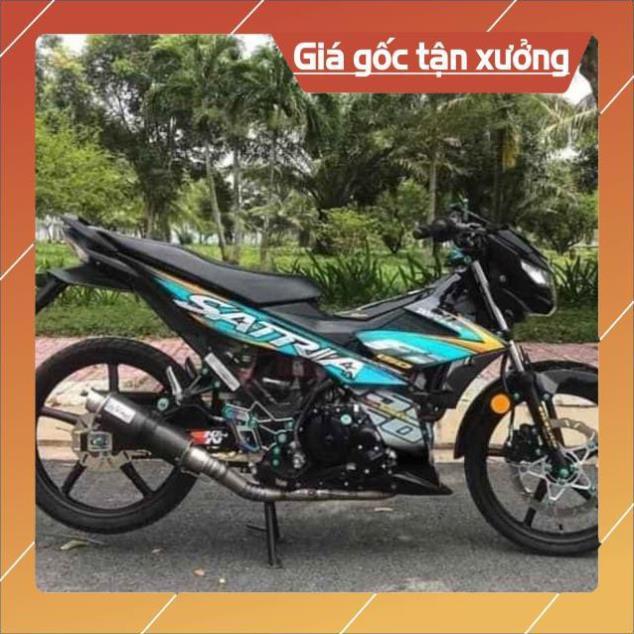 Tem rời Satria Fi 150 xanh ngọc