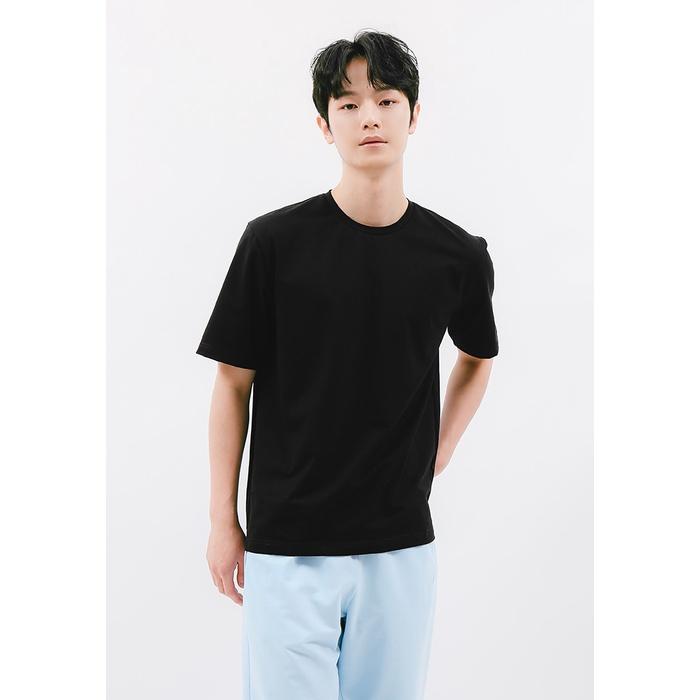 Áo thun trơn cổ tròn nam - Basic plus Round neck t-shirt for men - LM21161001